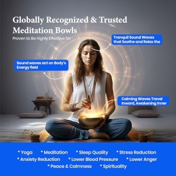 Wonders Tibetan Singing Bowl Set for Meditation and Healing