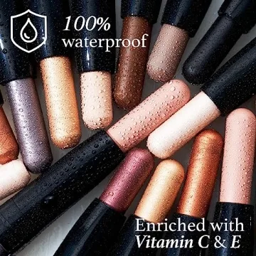 Julep Waterproof Crème-to-Powder Eyeshadow Stick - Warm Gold