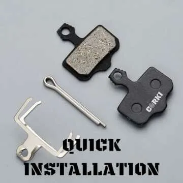 2 Pairs Semi-Metallic Disc Brake Pads for Avid Elixir 1 3 5 7 9 R ER CR Mag Level TL T Sram XX X7 X9 XXWC DB1 DB3 DB5