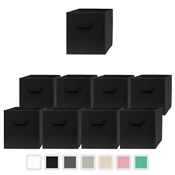 Pomatree Storage Cubes - Versatile 11-Inch Storage Bins (9 Pack)