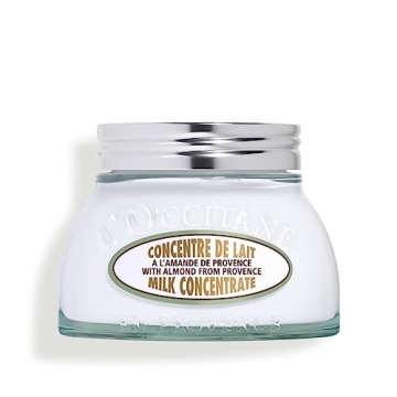 L'OCCITANE Almond Milk Concentrate: 48 Hour Hydration*, Smooth, Visibly Firm Skin, Delicious Scent, With Almond Oil, Soften Skin, Moisturizer, 7 Oz