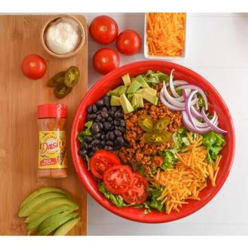 Dash Salt-Free Taco Seasoning Blend - Flavorful & Kosher Spice