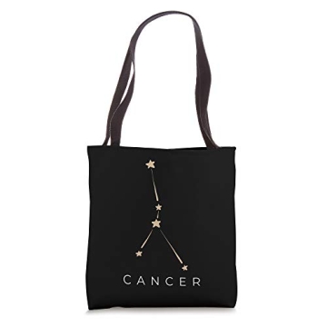 Cancer Minimal Zodiac Sign Astrology Cancer Gift Tote Bag