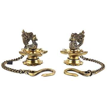 NOBILITY Peacock Diya - Elegant Traditional Lighting for Every Occasion