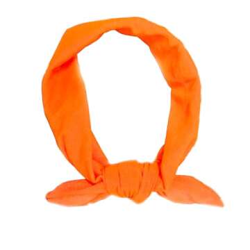 Yuyeran 4PCS Women Elastic Bow Hairband Adult Turban Knotted Bunny Ears Headband Headdress Hair Accessories Headwrap