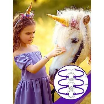 Funtery Bulk Dance Bracelet Gifts for Girls Party