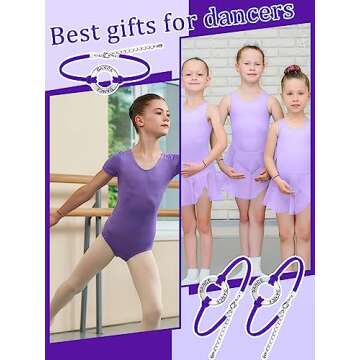 Funtery Bulk Dance Bracelet Gifts for Girls Party