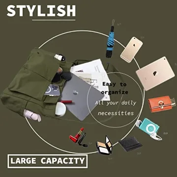 Stylish Canvas Messenger Bag for Casual Use