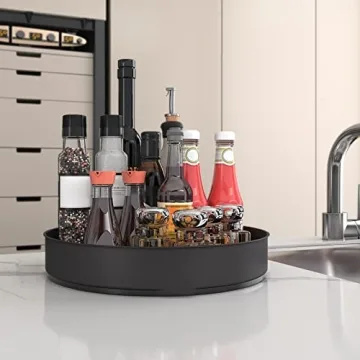 VAEHOLD Lazy Susan Spice Rack Turntable - 10 inch Storage Solution