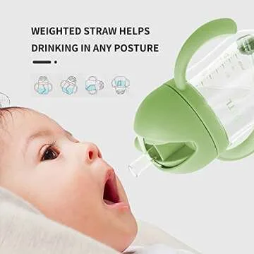 FDBTL Baby Soft Spout Sippy Cups for Toddlers and Infants