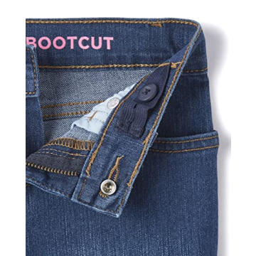 Children's Place Girl's Bootcut Jeans, Victory Blue