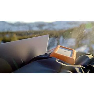 LaCie Rugged Raid Pro USB-C 4TB Portable Hard Drive with Hard Drive Case (STGW4000800)