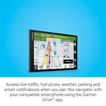 Garmin DriveSmart 86 GPS Navigator for Effortless Travel