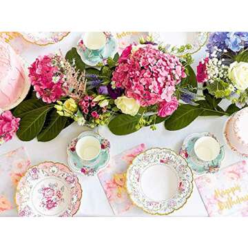 Vintage Floral Tea Party Bundle | Perfect for Celebrations