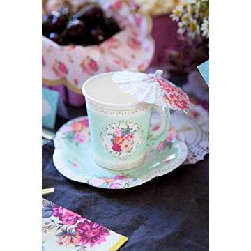 Vintage Floral Tea Party Bundle | Perfect for Celebrations