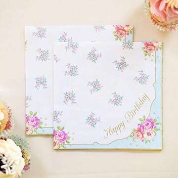 Vintage Floral Tea Party Bundle | Perfect for Celebrations