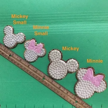 ZOOX Ivory Pearl Varsity Initial Patch Adhesive Sticker