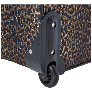 Rockland Jungle Leopard Softside Luggage Set - 4 Pieces