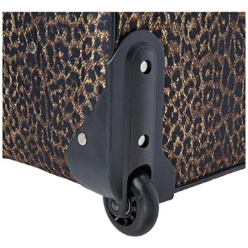 Rockland Jungle Leopard Softside Luggage Set - 4 Pieces