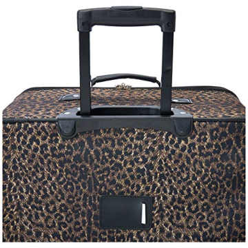 Rockland Jungle Leopard Softside Luggage Set - 4 Pieces