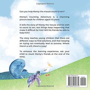 Monty's Counting Adventure: A Fun Story About Trying And Friendship (Monty's Adventures)