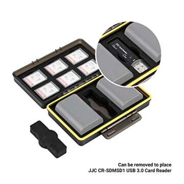 Ultimate Camera Battery and SD Card Case - Water-Resistant & Shockproof for Canon