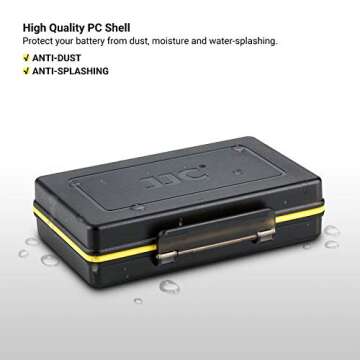 Camera Battery and SD Card Case - Water-Resistant & Shockproof