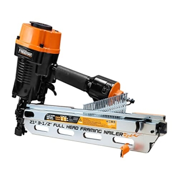 Freeman 21 Degree Framing Nailer for DIY and Pro Use