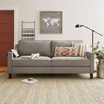 Amazon Brand – Stone & Beam Casual Jagged Global Design Throw Blanket - 60 x 50 Inch, Black / Ivory, Black & Ivory