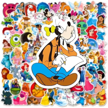 200pcs Disney Princess Cartoon Character Stickers for Kids