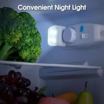 Anypro Fridge with Bottom Freezer and Drawer, 4.5 Cu.Ft Double Door Refrigerator with 7 Adjustable Temperature Settings for Bedroom, Dorm, Office, Apartment, Large Capacity, Silver