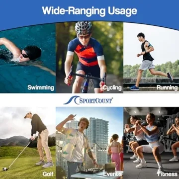 SC SportCount 200 Lap Counter - Waterproof Timer for Athletes