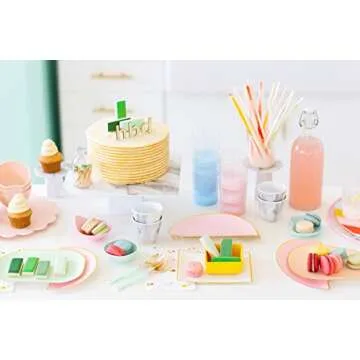 Sugar & Cloth Ombre Plastic Tumbler Glass Set, 4-Piece