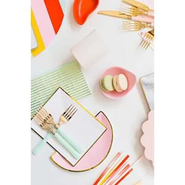 Sugar & Cloth Ombre Plastic Tumbler Glass Set, 4-Piece