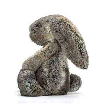 Jellycat Bashful Woodland Bunny Stuffed Animal, Medium 12 inches- Rabbit & Bunny Plush Toy - Classic...
