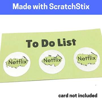 150 Pack, 1" Scratch Off Stickers Labels, Round Circle - Silver