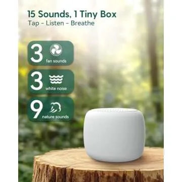 Babelio Portable White Noise Machine for All Ages