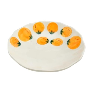 Koythin Ceramic Dinner Plate - Hand-Painted and Versatile