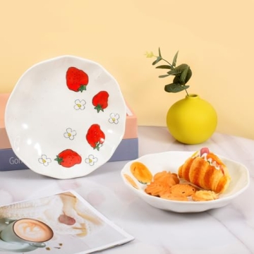 Koythin Ceramic Dinner Plate - Hand-Painted and Versatile