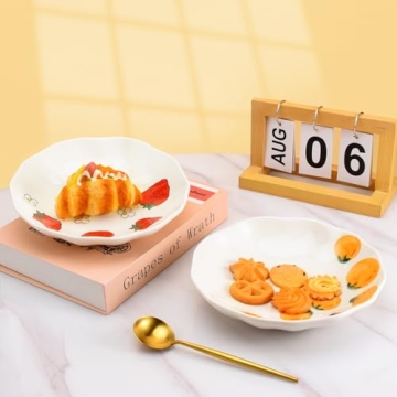 Koythin Ceramic Dinner Plate - Hand-Painted and Versatile