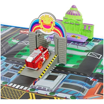 PAW Patrol True Metal Movie Play Mat Set with Toy Cars