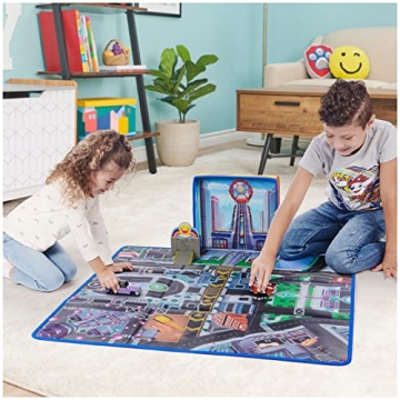 PAW Patrol True Metal Movie Play Mat Set with Toy Cars