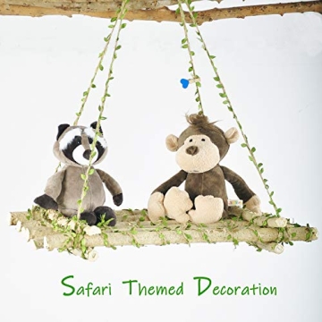 Naidiler 196 Ft Versatile Burlap Leaf Ribbon