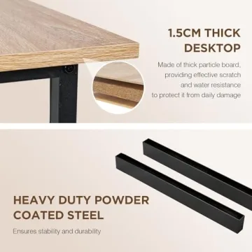 PayLessHere 32/39/47 inch Computer Desk Modern Study Table