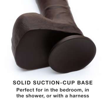 Bedroom Kandi Vitamin D+ Realistic Silicone Dildo Natural Brown Skin Tone