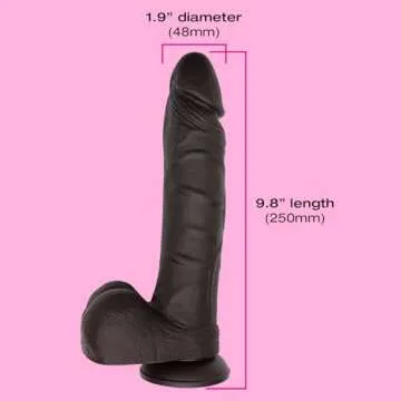 Bedroom Kandi Vitamin D+ Realistic Silicone Dildo Natural Brown Skin Tone