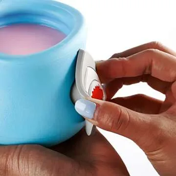 Abizoo Silicone Plug for Toppl Dog Toy,Ocean Theme Shark Shell Shape Stopper for Toppl L/XL Works Great Holds in Liquids,for Better Frozen Dog Treats