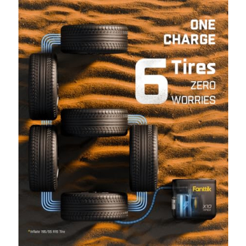 Fanttik X10 APEX Tire Inflator Fast and Efficient