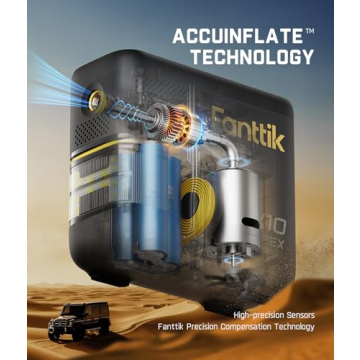Fanttik X10 APEX Tire Inflator Fast and Efficient