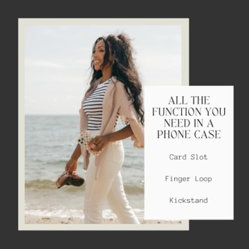 Stylish Walli Case for iPhone 17 Pro Max with Kickstand